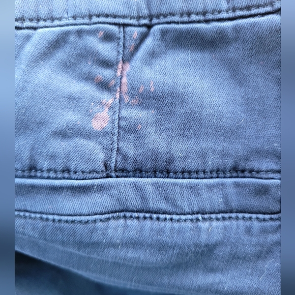 Cosmic blue love Callie Cuffed Skinny Jeans size 10 navy NWT - Picture 3 of 3